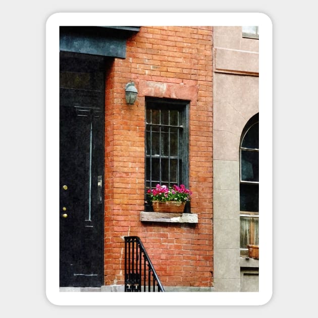 Manhattan NY - Chelsea Windowbox Sticker by SusanSavad